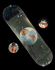 RARE F*cking Awesome Kevin Bradley World F*cking Galaxy Skateboard Deck NEW MINT picture