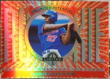1997 Donruss Limited - Limited Exposure #6 Vladimir Guerrero / Barry Bonds UL EX picture