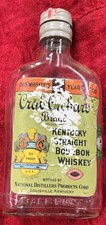 Crab Orchard Whiskey bottle paper label North Dakota Half Pint Bourbon picture