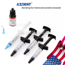Dental Bracket Braces Glue Ortho Bonding Agents Light Cure Resin Adhesive Kit picture