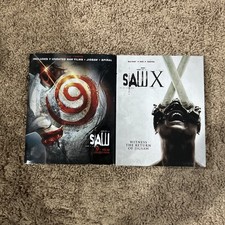 SAW 9-Film Collection / Saw X , New Sealed Blu-Ray+dig,W/slip cover, Nice Set, picture