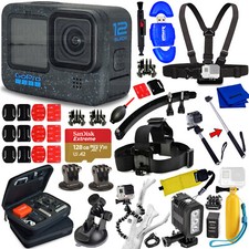 GoPro HERO12 Black CHDHX-121-CN - 20PC 128GB Accessory Bundle picture