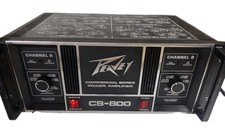 Peavey CS-800X Stereo 2 Ch Amplifier 600W Per Channel Powers On Untested VTG USA picture