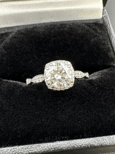 Tacori Platinum Lab Grown Diamond Ring 1.00ct VS2-I 3.00dwt 4.7g picture