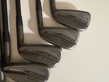 Cobra King Forged Tec ‘23 Black Iron Set 5-PW, GW Graphite KBS Tour 85 stiff picture