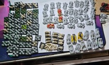 Epic Warhammer 40k Space Marine Ork Army Lot Legions Imperialis Stompa Gargant picture