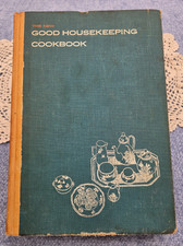 VTG 1963 The New Good Housekeeping Cookbook Hardcover Classic Mid-Century Recipe picture
