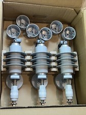 QTY:6 SIEMENS 3EK7 100-3AB4-Z HEAVY DUTY MO SURGE ARRESTER Y95, 10,0KV, MCOV 8,4 picture