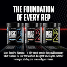 NUTRABIO BASE PRE-WORKOUT Energy Pump Hydration Focus 30 Servings picture