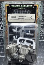 Warhammer 40k Space Marines Dark Angels - Dark Angel Marines 8006Q Metal OOP NIB picture