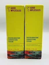 2 Pack Good Molecules Discoloration Correcting Serum 1oz 30mL Each NEW picture