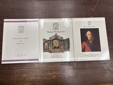 Christie’s Catalogs 3 Russian Enamels And Works Of Art 1978-79 picture