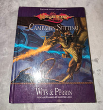 Dragonlance Campaign Setting Hardcover Book 2003 Dungeons and Dragons picture