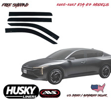 2025-2027 Kia K4 Low Profile Window Vent Visors Rain Guard Husky Liners picture