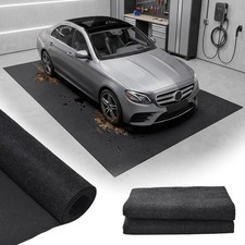 Oil Spill Mat 7.5 X 17 Ft Garage Floor Mat Under Car Large Repair Blanket Pad picture