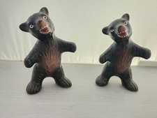 Vintage Artmark Originals Grizzly Bears Salt & Pepper Shakers Japan 4