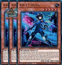 Yugioh 3x K9-17 Izuna MAMO-EN062 Ultra Rare 1st Ed NM picture