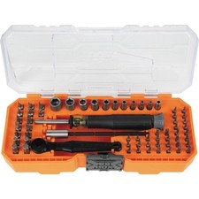  Klein Tools Precision Ratchet and Driver System, 64-Piece 5693302  picture