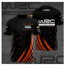 2025 Summer WRC Rally 3D Printed T-Shirt Unisex Breathable Loose Fit Fashion Tee picture