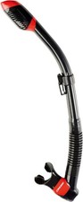 Cressi Supernova Dry Snorkel Easy Breathe Soft Mouthpiece Scuba Snorkeling Gear picture