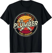 Funny Plumber T-Shirt - Pipefitter Gift Tee for Men & Women - Unisex picture