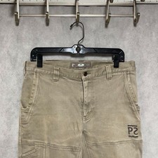 Arborwear Pants Men 32x30 Beige Cedar Flex Tree Climbers Double Knee Workwear picture
