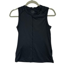 Athleta Sunchaser Tank Womens XXS Black Running Training Sleeveless Top picture