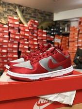 Nike Dunk Low UNLV Satin Medium Grey Varsity Red Mens 3.5/Womens 5 DX5931-001 E7 picture