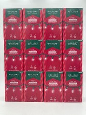 Holiday Living 100 ct Clear Mini Lights Indoor/Outdoor Christmas Lot Of 12 Boxes picture