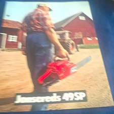 Jonsereds 49SP Chainsaw Manual / Brochure / Spec Sheet Guide Pages picture