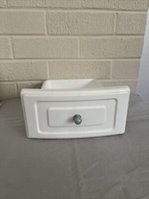 STEP 2 Lifestyle Kitchen Desk Replacement Drawer White w/ Grey Pull handles 8in picture