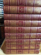 17 Vintage, Leather Popular Writers, Library Edition, Greystone Press, Decor, picture