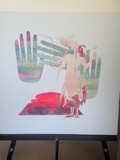 “Offering To The Amorphous Ancestral Souls” By Duane Matthews Fishinghawk picture