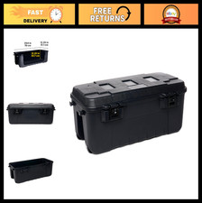 Heavy-Duty 108-Quart Rolling Storage Box with Wheels - Lockable Camping & Huntin picture