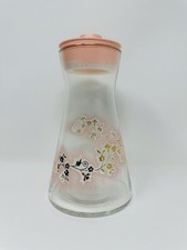 Vintage Libbey Pink Duchess Juice Carafe w/ Lid -Pyrex picture