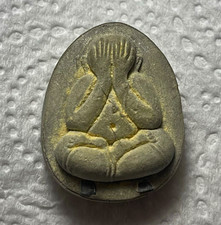 Luang Pu Toh Phra Pidta Thai Amulet Wat Pradu Chimphli Sacred Yantra Vintage picture
