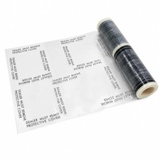 MAXIFILM 4 mil Adhesive Automotive Clear Plastic Carpet Protector Film Roll 24 picture