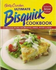 Betty Crocker Ultimate Bisquick Cookbook Exclusive Deluxe Edition 323 Del - GOOD picture