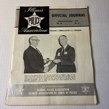 Sept-Oct 1967 Illinois Police Association Official Journal Vol 20 No.5 Vintage picture