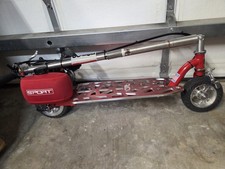 Go-Ped Sport Scooter 29cc Red Billet Wheels Deck *Must See* picture