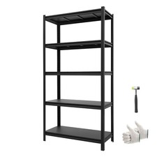 Uimoso 5-Tier Garage Storage Shelves, 3000 lbs Capacity,36.42 x 16.42 x 71.38 in picture