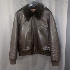 Vintage Late 70s/Early 80s Setico Faux-Leather Bomber Jacket (READ DESC) picture