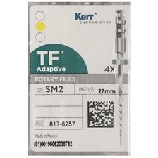 *4-Pieces* Kerr SybronEndo TF Adaptive Hand Files Size-SM2 Length 27mm 817-6257 picture