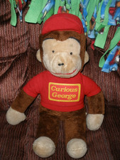 Vintage Knickerbocker Curious George Plush 17