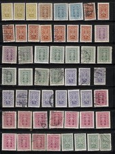 Austria 1922-27 Scott's #250- #321, 750+ Stamps, 13 Pages, Cat$250+ Post Marks picture