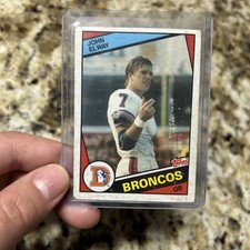 Topps 1984 John Elway RC #63 Denver Broncos Base Set Football Card  picture