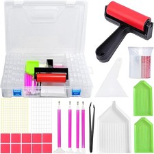 ARTDOT 64 Grids Diamond Painting Storage Containers Box Diamond Art Accessories picture