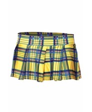 Brand New Mini Plaid Skirt Music Legs 25074 picture