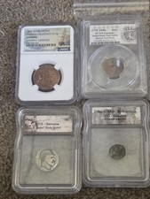 1808 INDIA SHIPWRECK - HOBO NICKLE - 1826 COLONIAL COIN- 27BC-476AD ROMAN EMPIRE picture