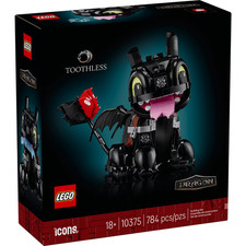 LEGO Icons How to Train Your Dragon Toothless 10375 Display Set New Sealed picture